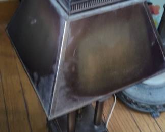 Vintage Brass "Paris Orient Express Istanbul" Table Lamp