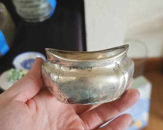 Silver-Plated Trinket Dish