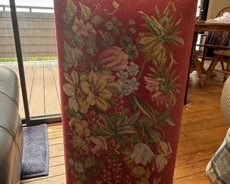 Tapestry Upholstered Piano Bench