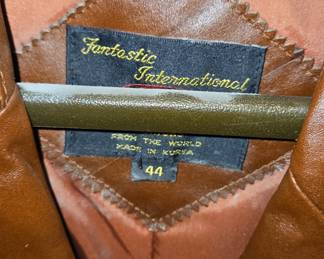 Fantastic International Men's Leather Blazer