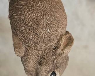 1981 SANDRA BRUE "Bunny" Sculpture by SANDICAST