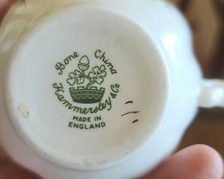 Hammersley & Co. Bone China Strawberry Teacup