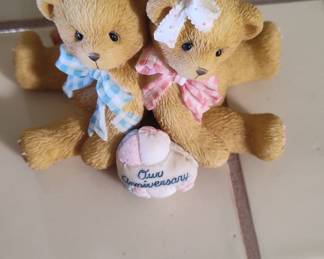 Cherished Teddies "Our Anniversary" Figurine