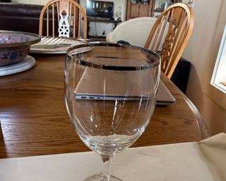 Mikasa Stephanie Platinum Wine Glasses