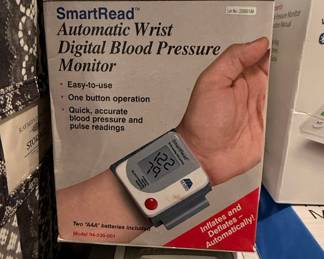 Mabis SmartRead Automatic Wrist Digital Blood Pressure Monitor