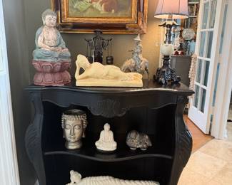 Entry Table/Shelf, Oil on Canvas Painting