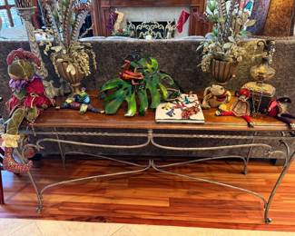 Console Tables, more FROGS! 