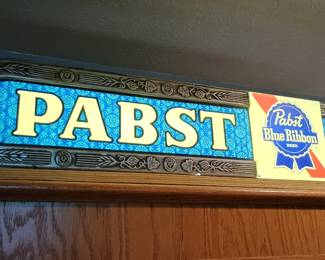 Why did Pabst Blue ribbon sign