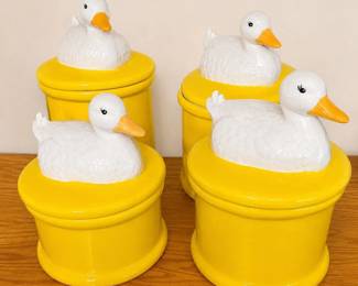 Yellow Duck Cannisters