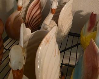 More Swan Planters