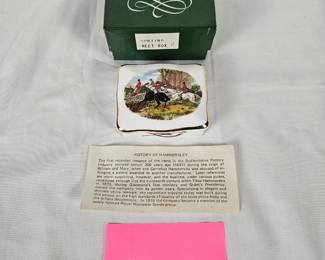 Item #203 Hammersley small Trinket Box $15