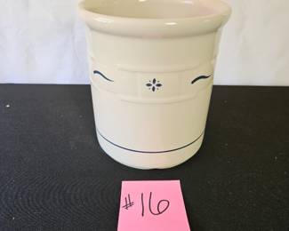 Item #16 Longaberger Utensil Holder $12