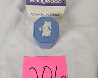Item #206 Wedgewood small Trinket Box $12