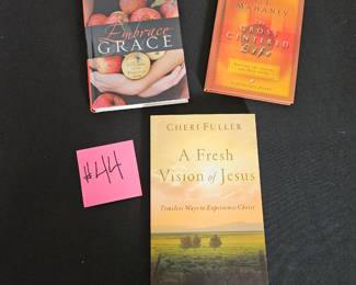 Item #44 Three Christian Books $2