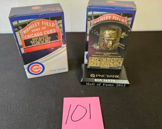 Item #101 Ron Santo Plaques (2) $10