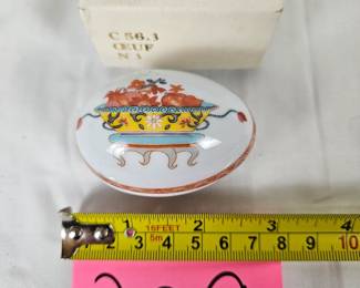 Item #209 Limoges Trinket Box $6