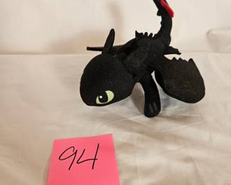 Item #94 Toothless How to Train Your Dragon Plus $10