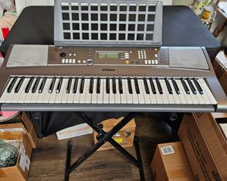 Item #5 Keyboard w/ Stand $50