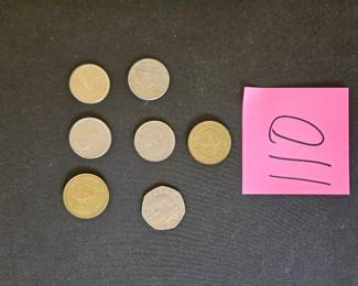 Item #110 Mexico Coins (Pesos) $15