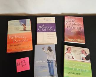 Item #43 Women's Self Help Books $4