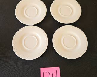 Item #125 Pfaltzgraff Saucers $8