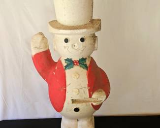 Item #80 Stryofoam Snowman $5