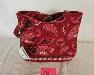 Item #181 Vera Bradley Purse $35