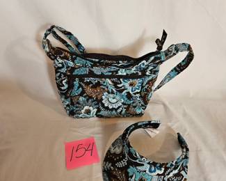Item #154 Vera Bradley Purse & Visor $25