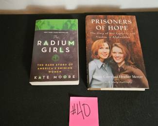 Lot #40 Two Books $4