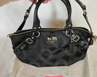 Item #179 Coach Madison Purse 15935 $60