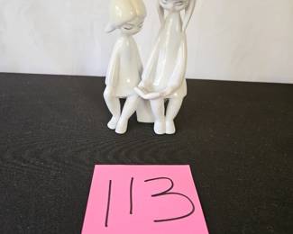 Item #113 Hollohaza Figurine Girls Reading $75