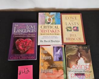 Lot #41 Self Help Marriage Books $4