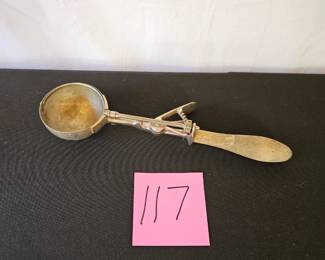 Item #117 Antique Ice Cream Scoop $20