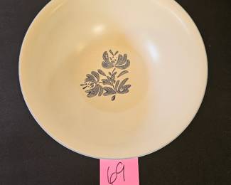 Item #69 Pfaltzgraff Yorktowne 12" Serving Bowl $20