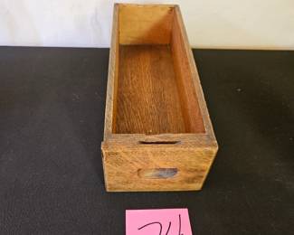 Item #74 Vtg Wooden Drawer $20