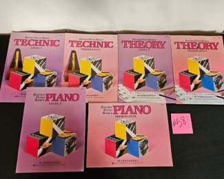 Item #58 Lot of 6 Music Books $6