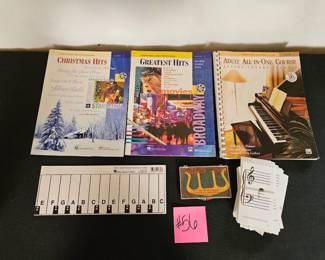 Item #56 Lot of Music Books and Accessories $10