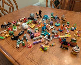 Vintage kids' meal toys