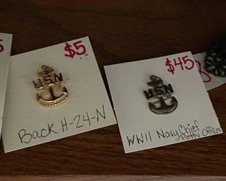 Navy pins