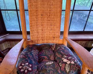 Solid wood rocking chair 