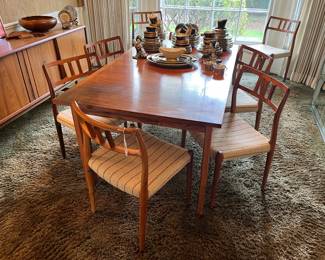 Torbjorn Afdal for Bruksbo MCM Dining Table