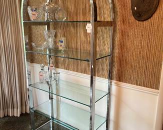 Waterford Glandore Ice Bucket, Tiffany & Co Square Crystal Decanter, Tiffany MCM Decanter 
