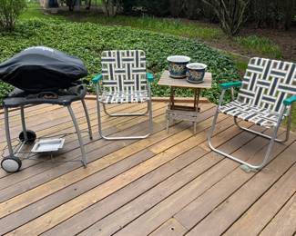 Vintage Folding Chairs 