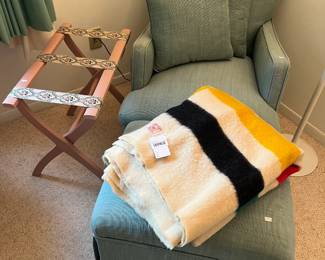 Chair and Ottoman 