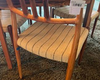 Niels Molier Style Dining Chairs 