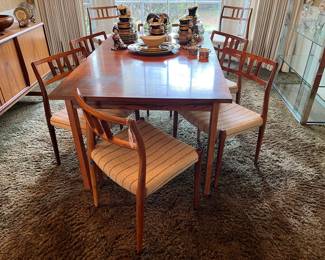 Torbjorn Afdal for Bruksbo MCM Dining Table