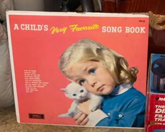 Vintage Children's Record Album