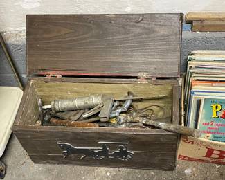 Assorted Garage Contents (Hand Tools, Chemicals, Yard Tools, Cleaning Solutions, Misc. Parts & Pieces, Etc.)