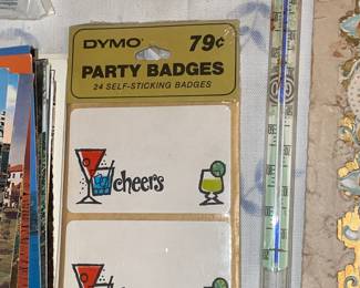 Vintage Party Badges
