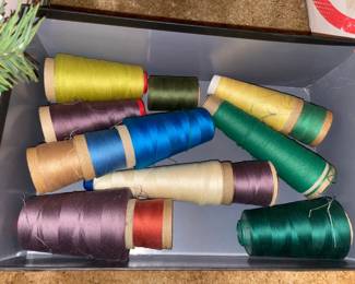 Sewing Thread On Spools